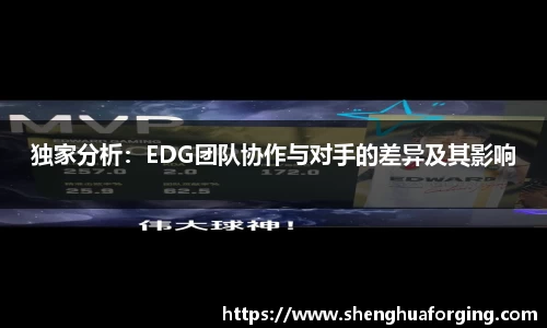独家分析：EDG团队协作与对手的差异及其影响